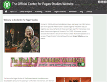 Tablet Screenshot of centre-for-pagan-studies.com